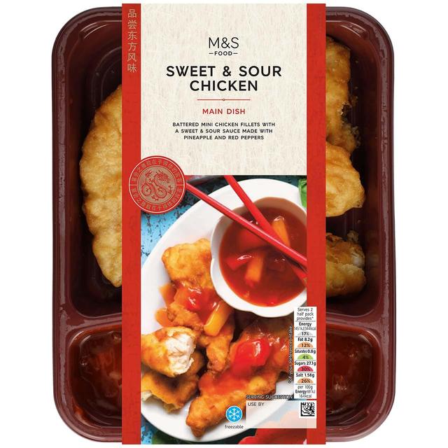 M&S Sweet & Sour Chicken   420g GOODS M&S   