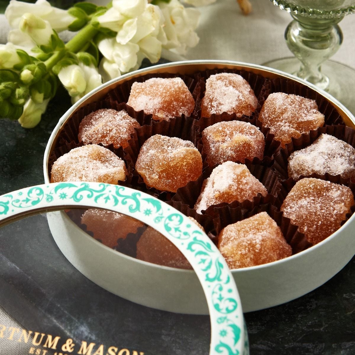Crystallised ginger in sugar, 160g, imported from the UK