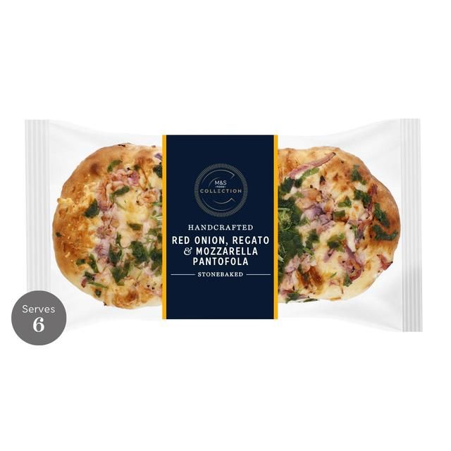 M&S Red Onion Regato & Mozzarella Pantofola   275g GOODS M&S   