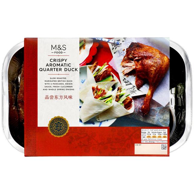 M&S Crispy Aromatic Quarter Duck   310g