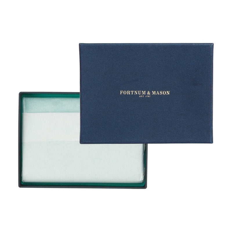 Fortnum's credit card holder in Eau de Nil - British product
