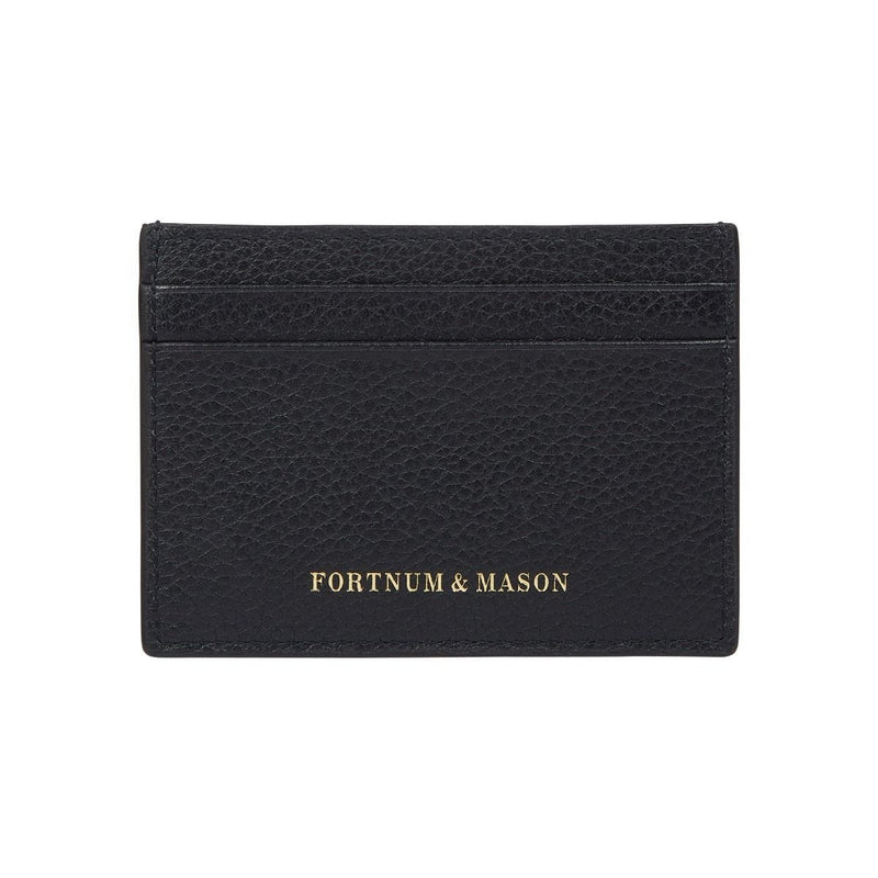 Fortnum's flat credit card holder in navy, UK version