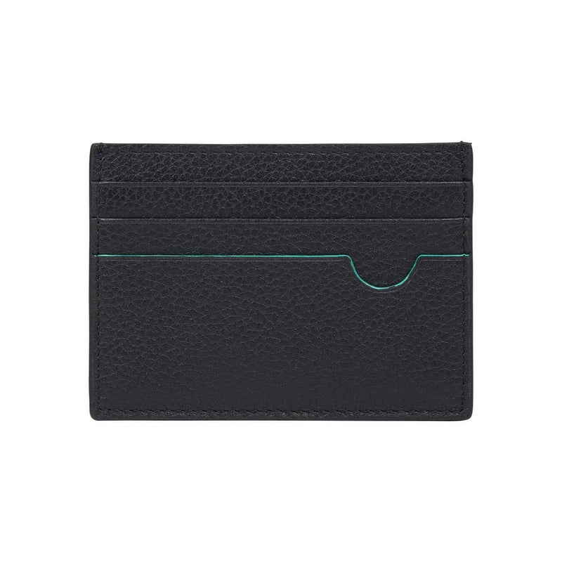Fortnum's flat credit card holder in navy, UK version