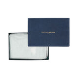 Fortnum's zip credit card holder in navy (British brand)