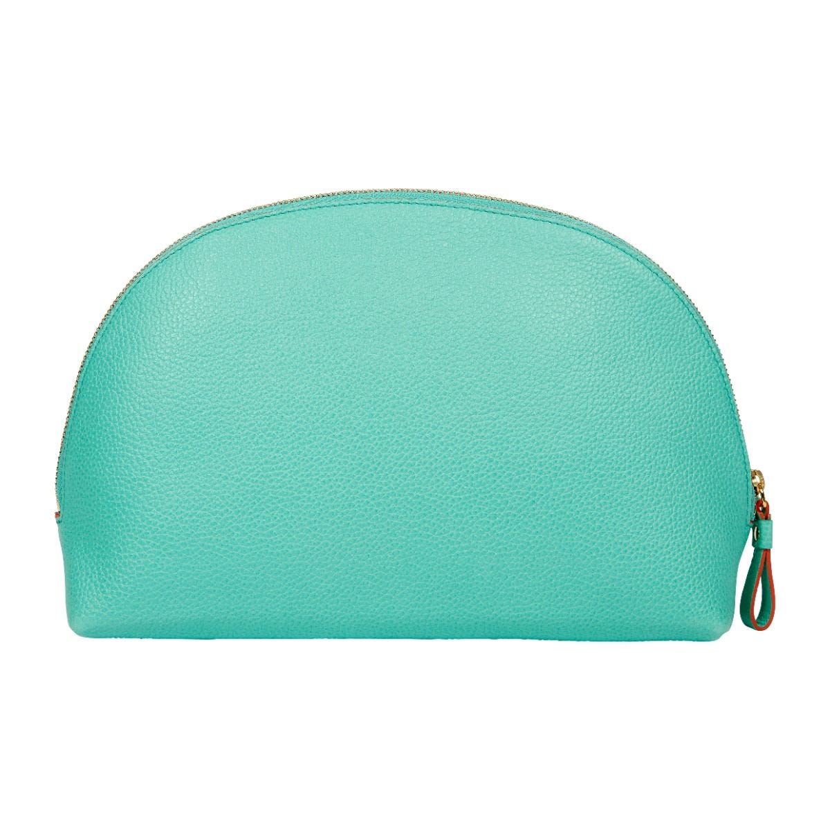 Fortnum's curved cosmetics bag Eau de Nil, UK version