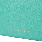 Fortnum's curved cosmetics bag Eau de Nil, UK version