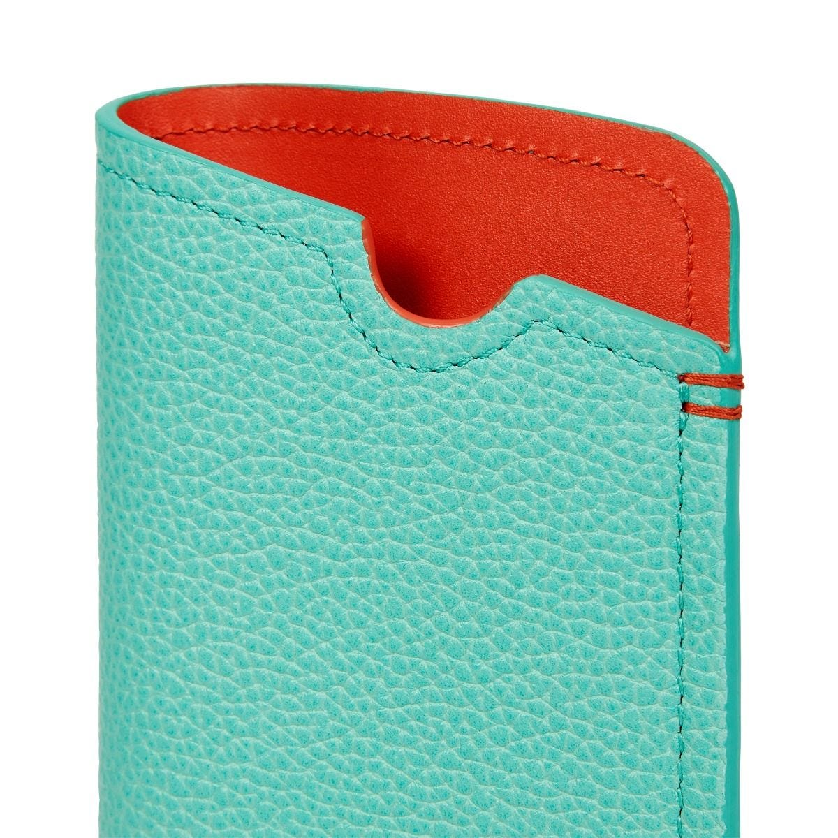 Fortnum's Eau de Nil leather glasses case, imported from the UK