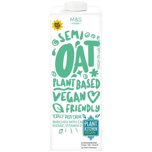 M&S Plant Kitchen Oat Drink   1L