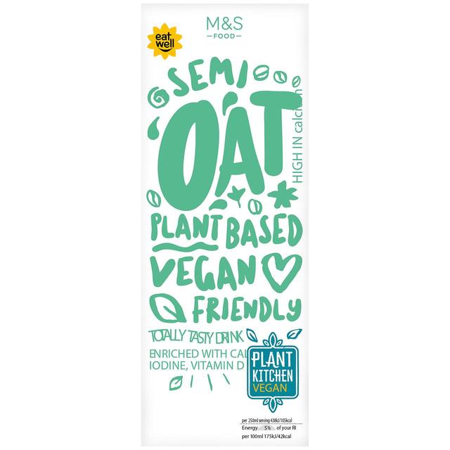 M&S Plant Kitchen Oat Drink   1L GOODS M&S   