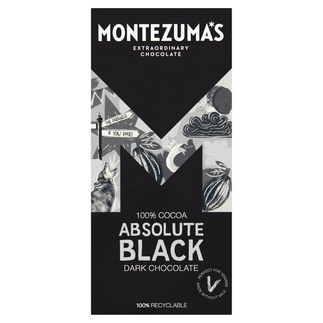 Montezuma's Absolute Black Bar   90g GOODS M&S   