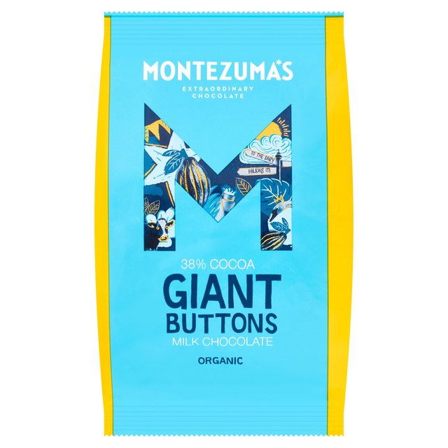 Montezuma's Organic Milk Giant Buttons   180g GOODS M&S   