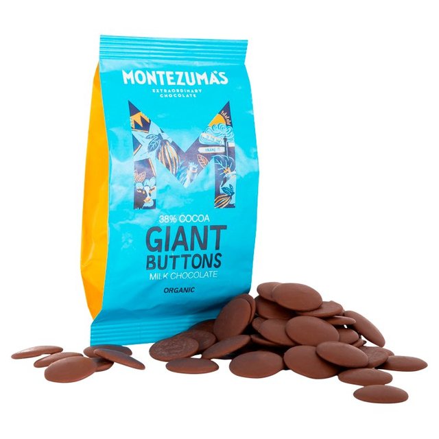 Montezuma's Organic Milk Giant Buttons   180g