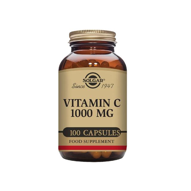 Solgar Vitamin C Supplement Capsules 1000mg    100 per pack