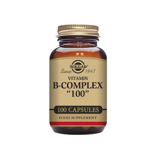 Solgar Extra High Potency Vitamin B-Complex Supplement Vegetable Capsules    100 per pack