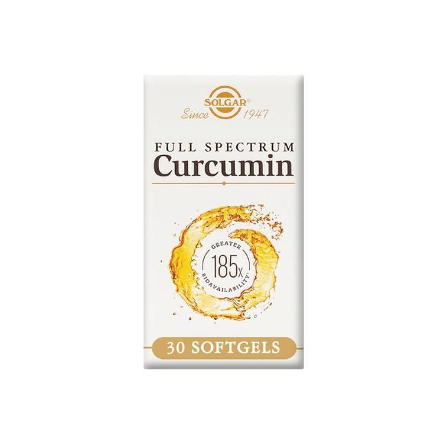 Solgar Full Spectrum Curcumin Supplement Soft Gel Capsules   30 per pack GOODS M&S   