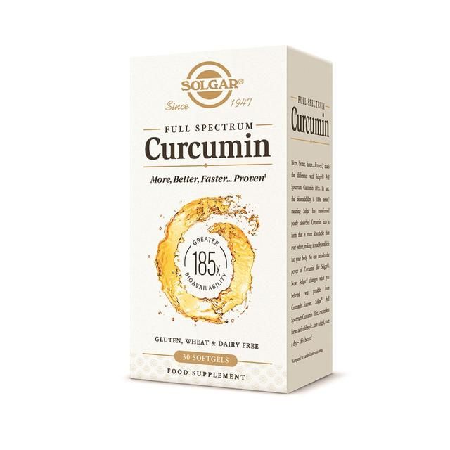 Solgar Full Spectrum Curcumin Supplement Soft Gel Capsules   30 per pack GOODS M&S   