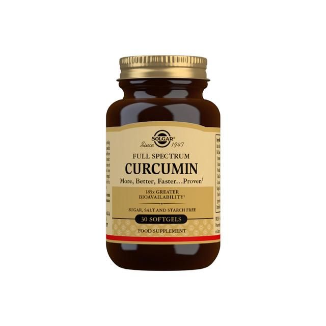 Solgar Full Spectrum Curcumin Supplement Soft Gel Capsules   30 per pack GOODS M&S   