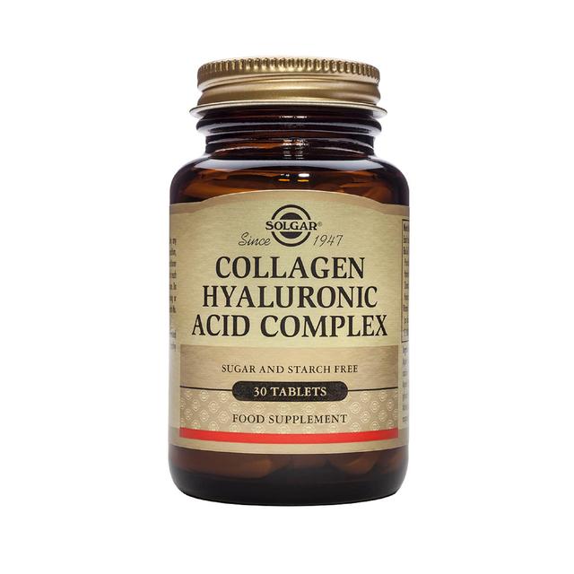 Solgar Collagen Hyaluronic Acid Complex Supplement Tablets    30 per pack