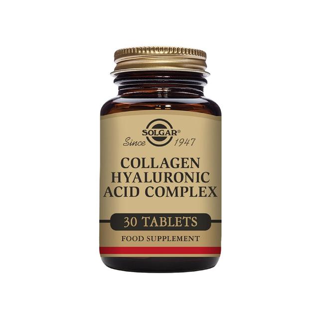 Solgar Collagen Hyaluronic Acid Complex Supplement Tablets    30 per pack