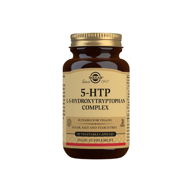 Solgar 5-HTP L-5-Hydroxytryptophan Complex Vegetable Capsules   90 per pack GOODS M&S   