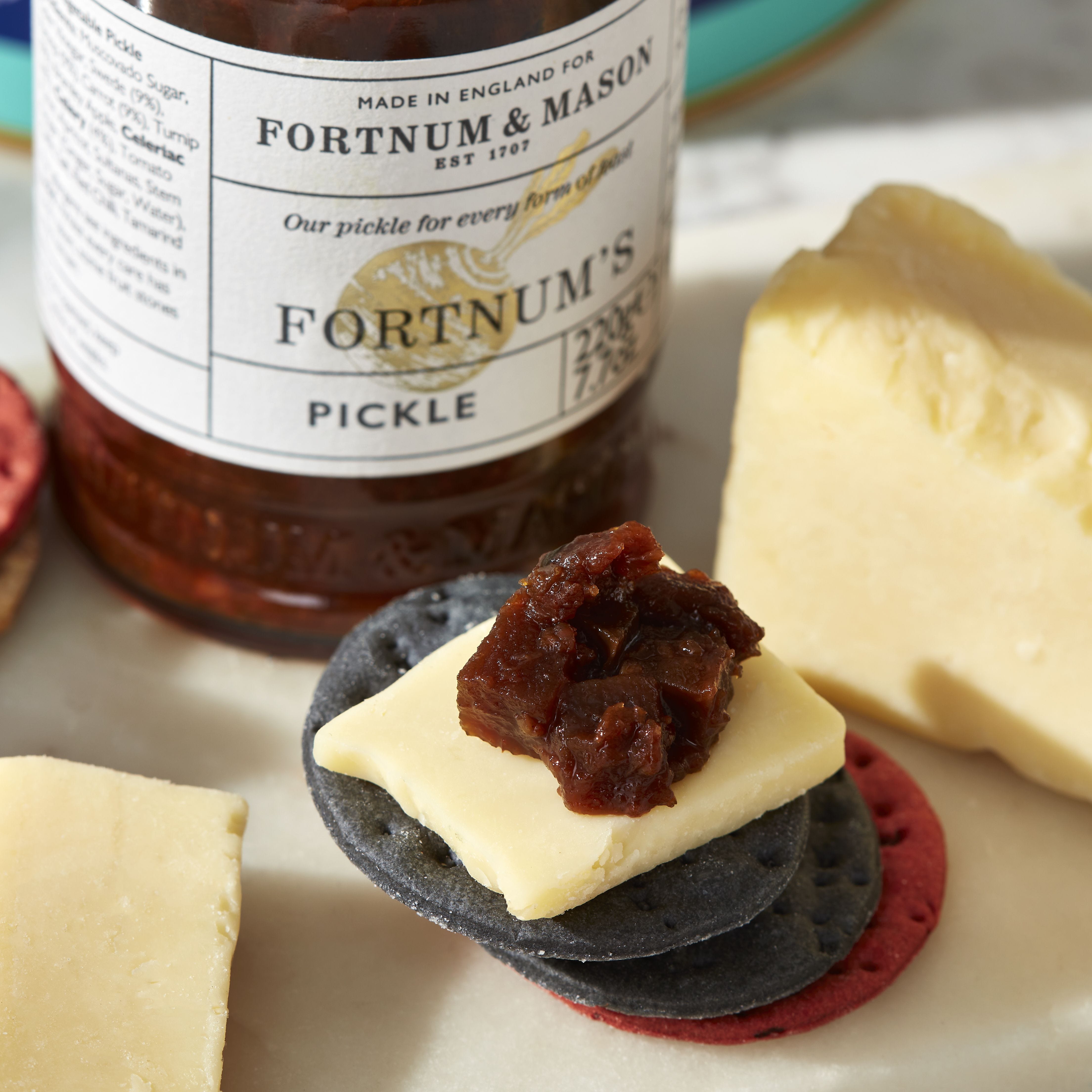 Fortnum's root vegetable pickle 220g, imported from the UK