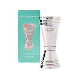 Fortnum's cocktail jigger stainless steel 10cm, imported from the UK