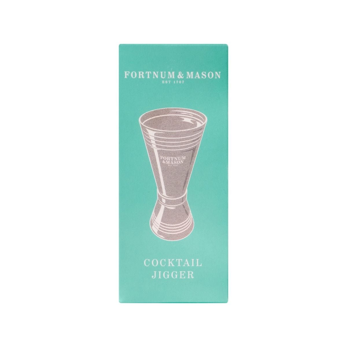 Fortnum's cocktail jigger stainless steel 10cm, imported from the UK