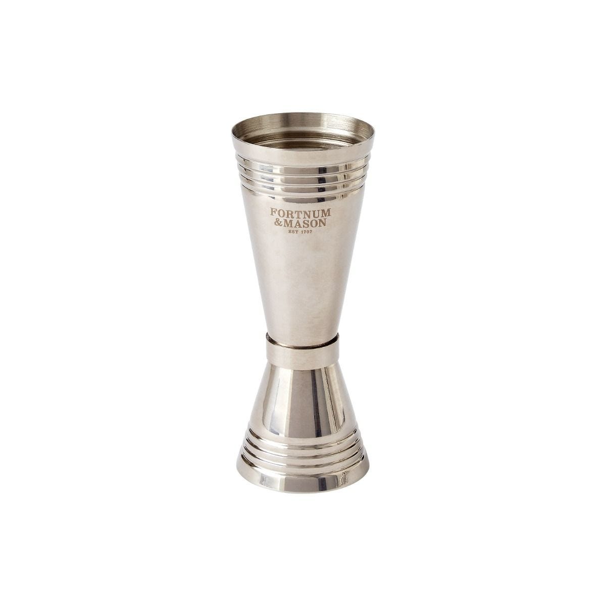 Fortnum's cocktail jigger stainless steel 10cm, imported from the UK