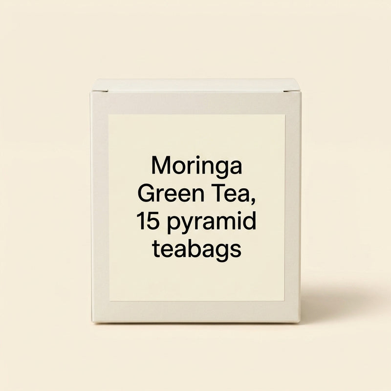 Holland & Barrett Moringa Green Tea, UK version