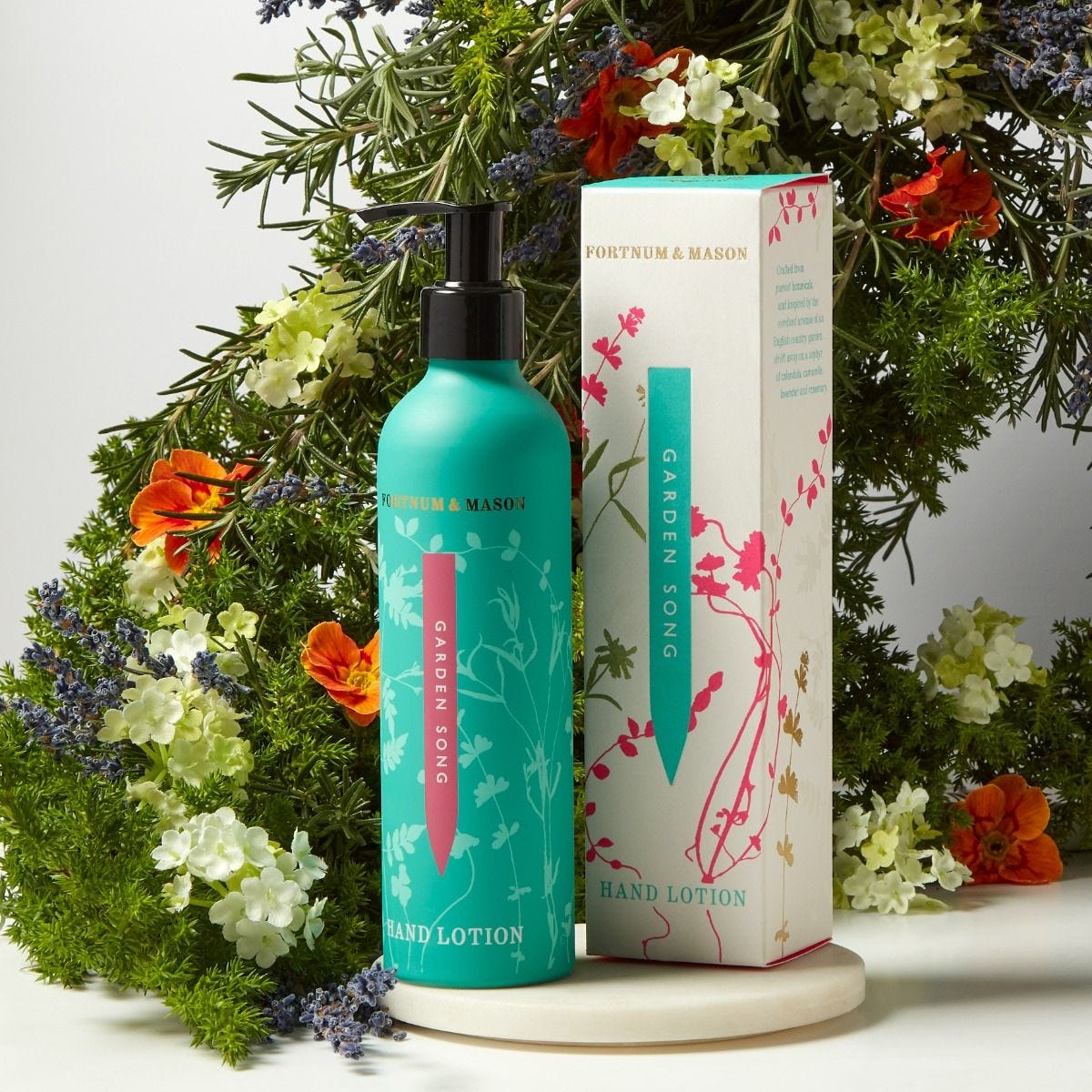 Fortnum's Garden Song hand lotion 250ml, UK version