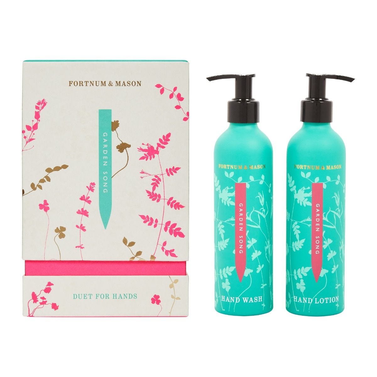 Fortnum's Garden Song hand wash and lotion 2x250ml (British brand)