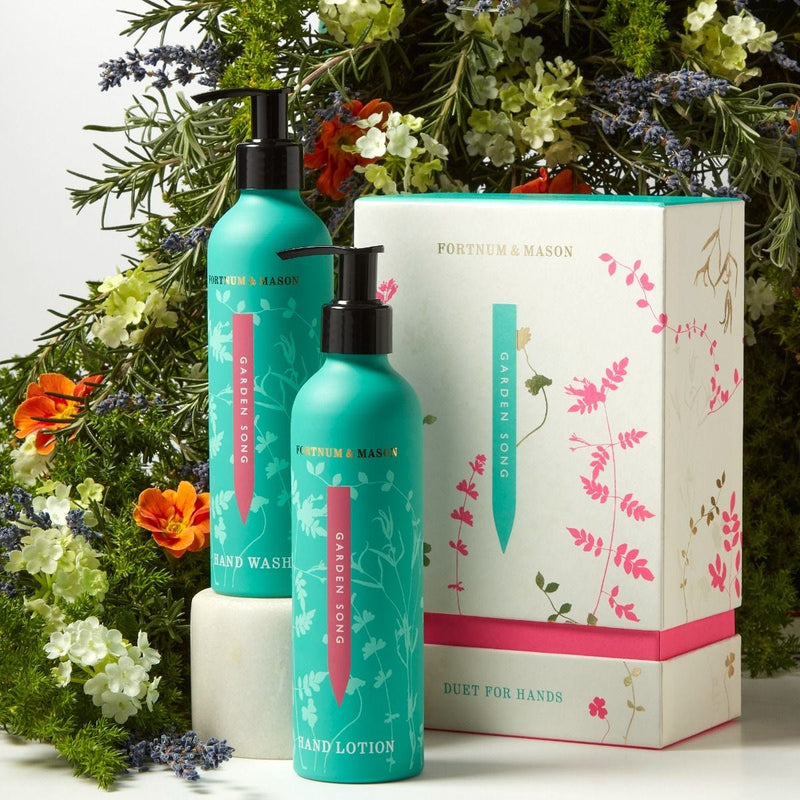Fortnum's Garden Song hand wash and lotion 2x250ml (British brand)