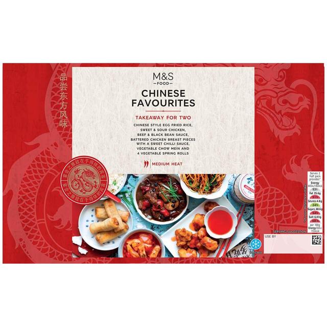 M&S Chinese Favourites Takeaway Box   1.37kg