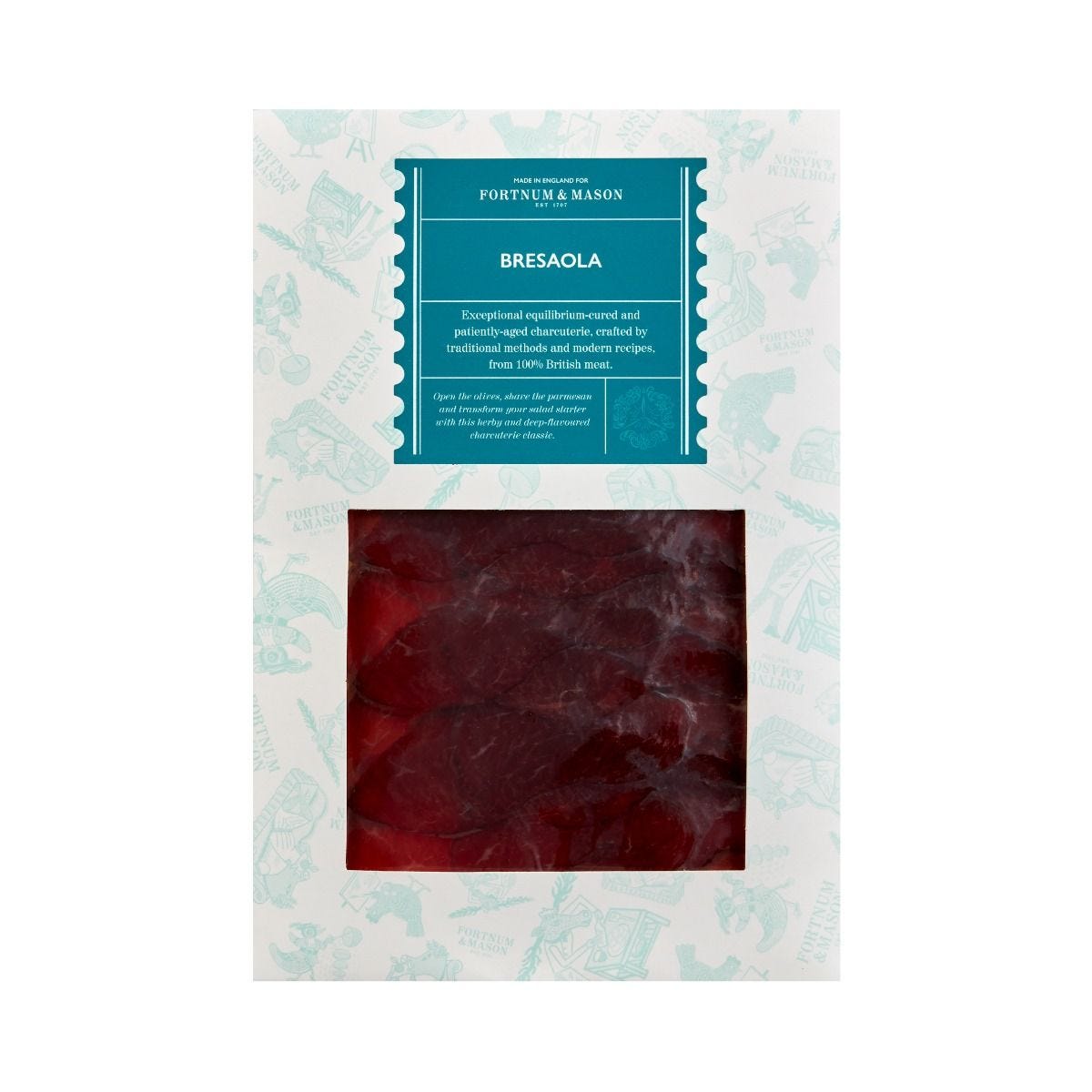 Fortnum & Mason bresaola air-dried beef 100g, UK version