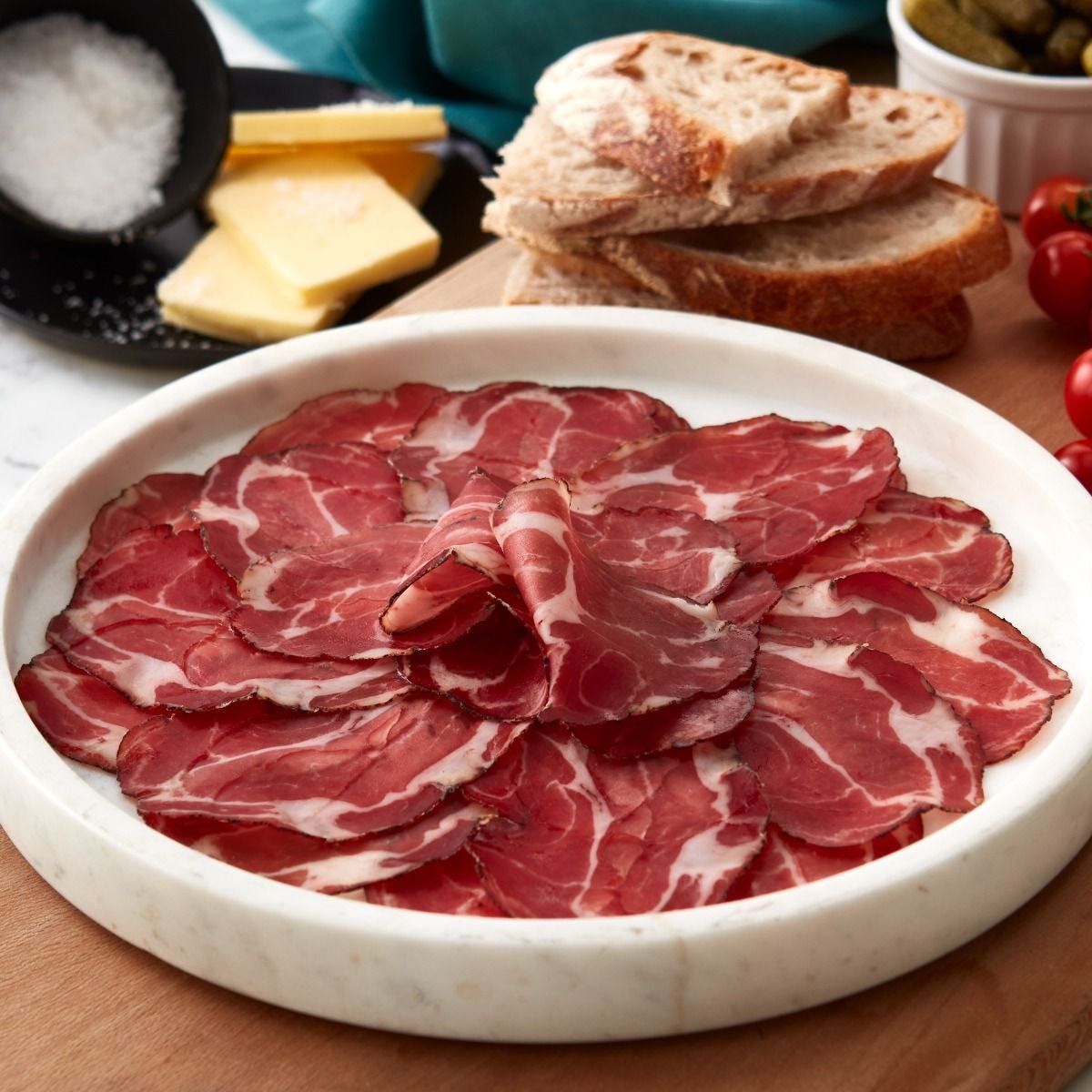 Fortnum & Mason smoked coppa 100g, imported from the UK