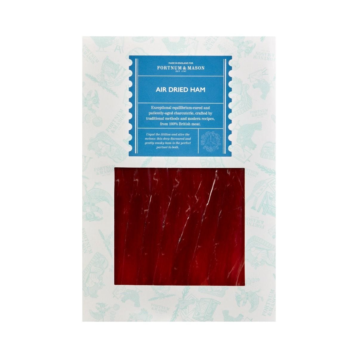 Fortnum & Mason juniper cured ham 100g, UK version