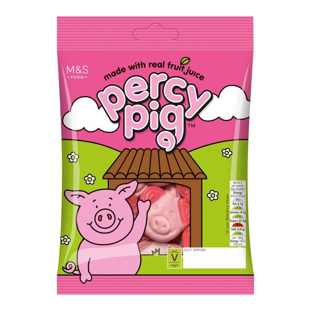 M&S Percy Pig Fruit Gums   100g