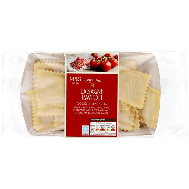 M&S Made In Italy Lasagne Ravioli   250g GOODS M&S   