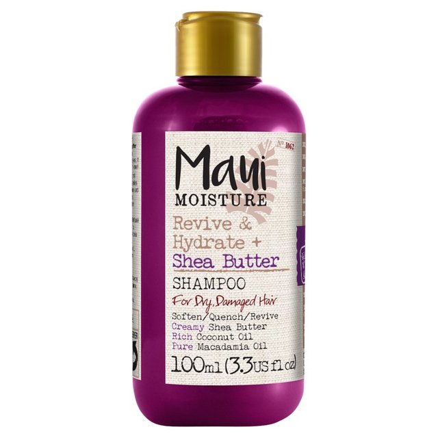 Maui Moisture Revive & Hydrate+ Shea Butter Shampoo Travel Size   100ml GOODS M&S   