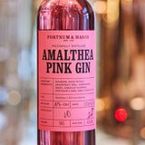 Fortnum's Amalthea Pink Gin 50cl, imported from the UK