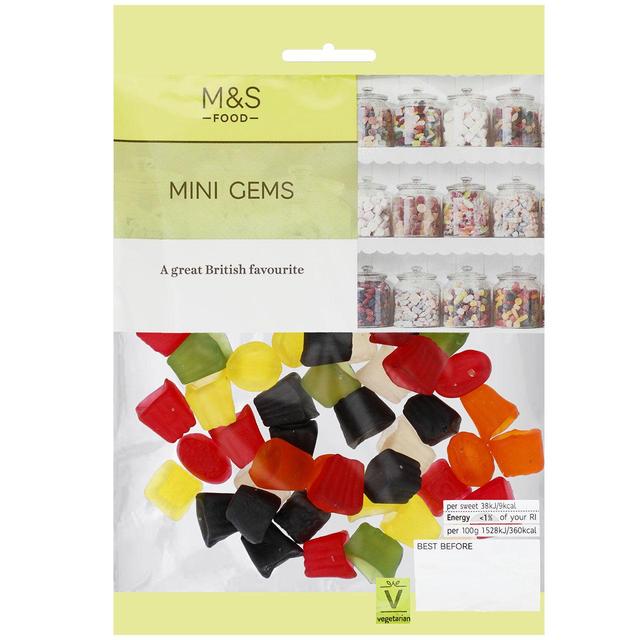 M&S Mini Gems   180g