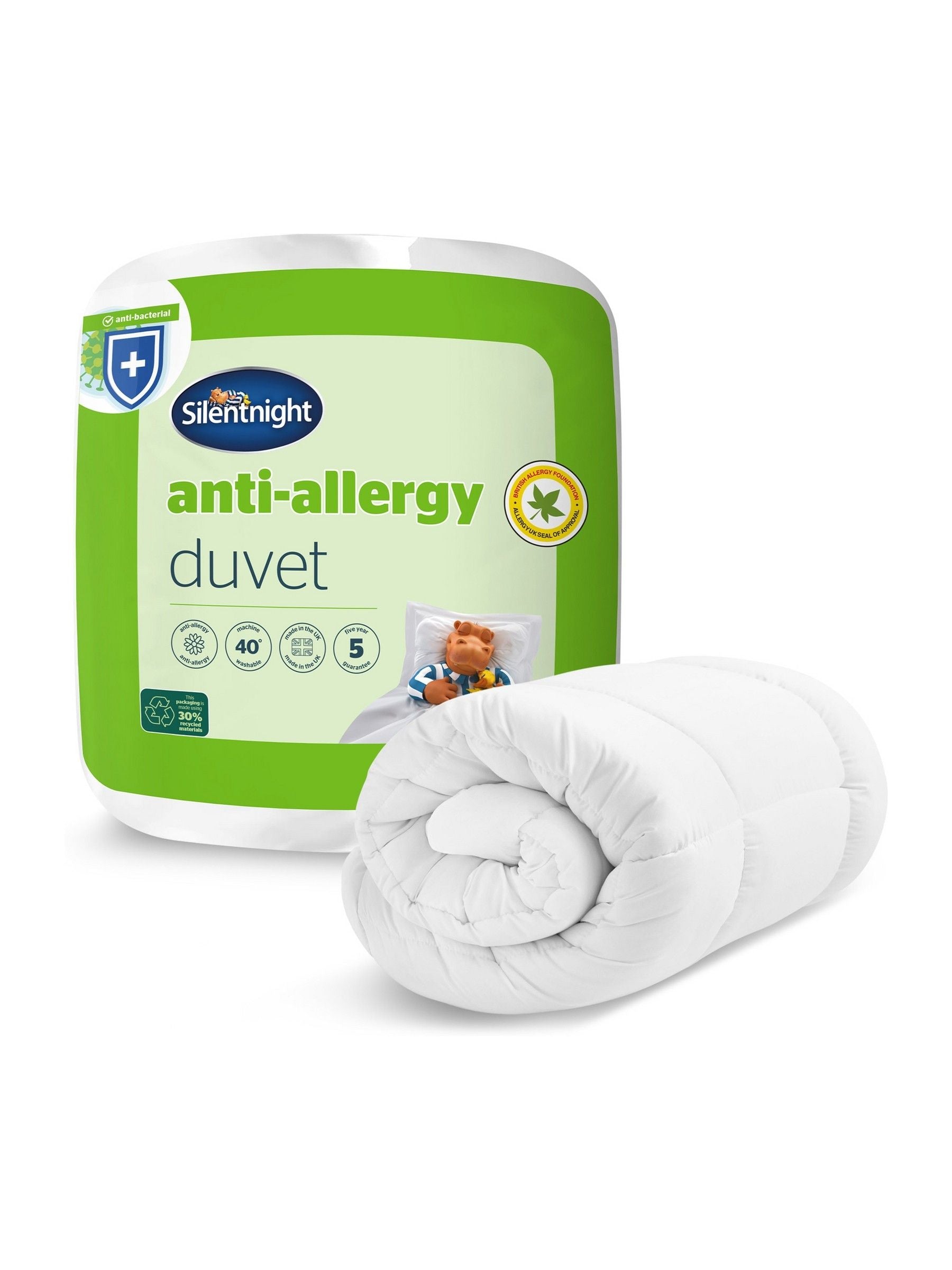 Silentnight Anti Allergy 4.5 Tog duvet (British brand)