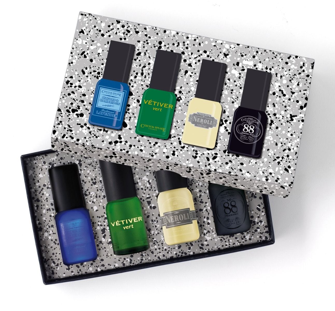 Czech & Speake Eau de Parfum traveller set 4x15ml (British brand)