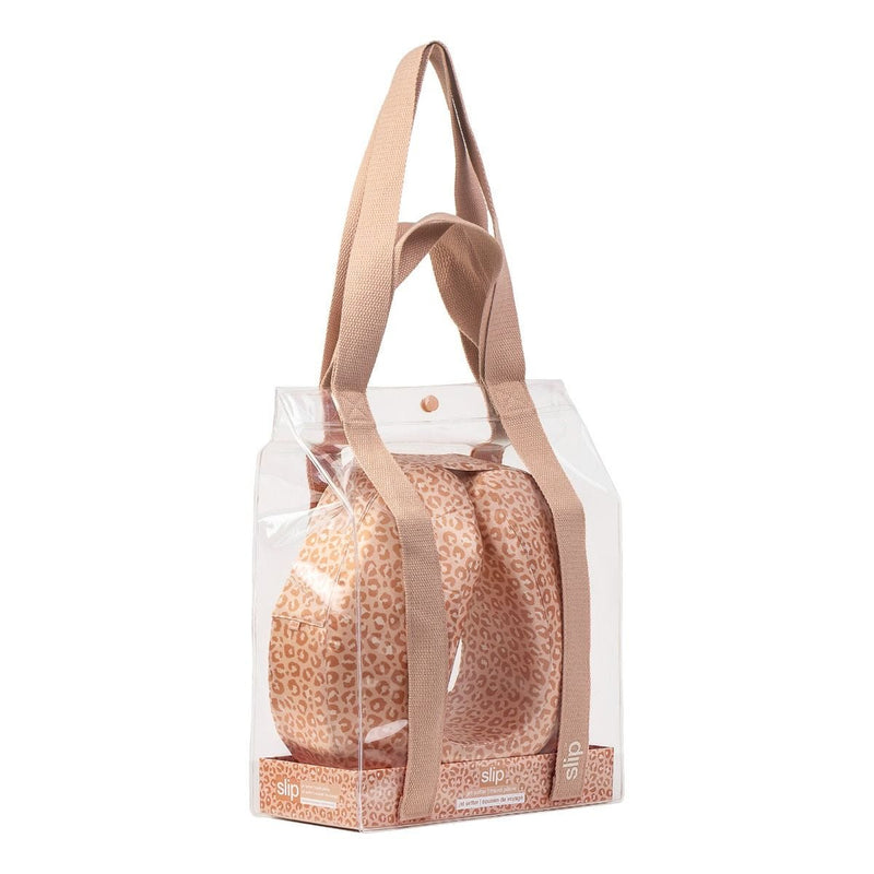 Slip Safari travel pillow with silk pillowcase and carry bag, UK version