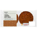 M&S Salted Caramel Rice Cakes   114g GOODS M&S   