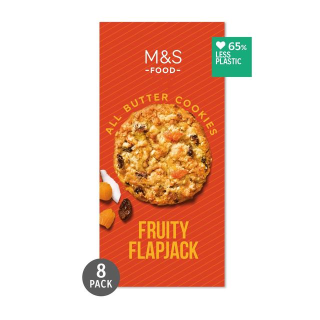 M&S Fruity Flapjack Cookies   200g