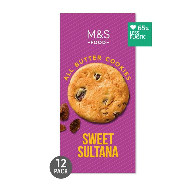 M&S Sultana Cookies   200g