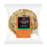 M&S 2 Large Garlic & Coriander Naans   130g GOODS M&S   