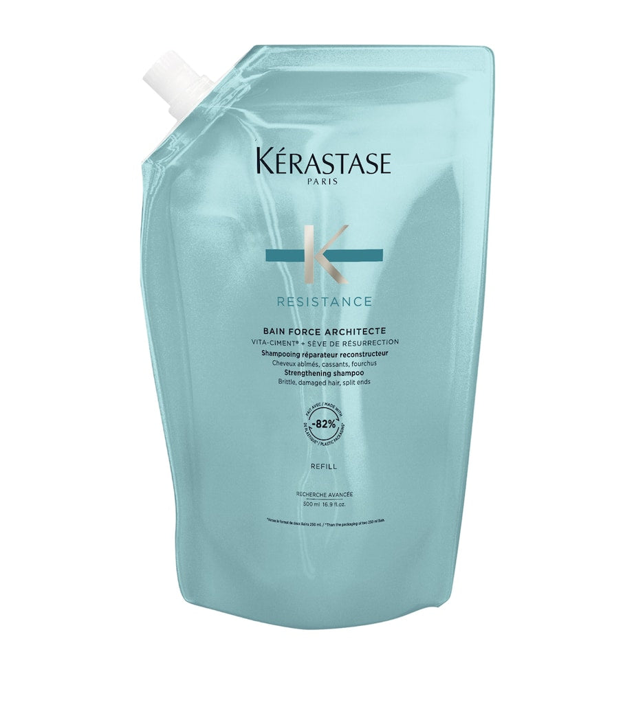 Kerastase Resistance Bain Force Architecte Shampoo Refill 500ml, UK version