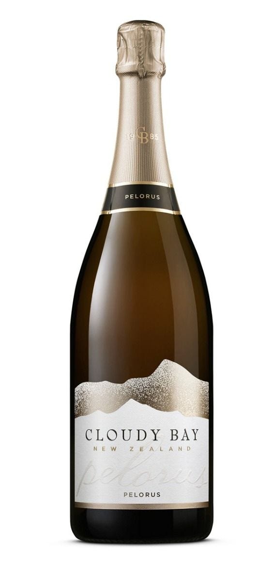 Cloudy Bay Pelorus NV sparkling wine 75cl, imported from the UK